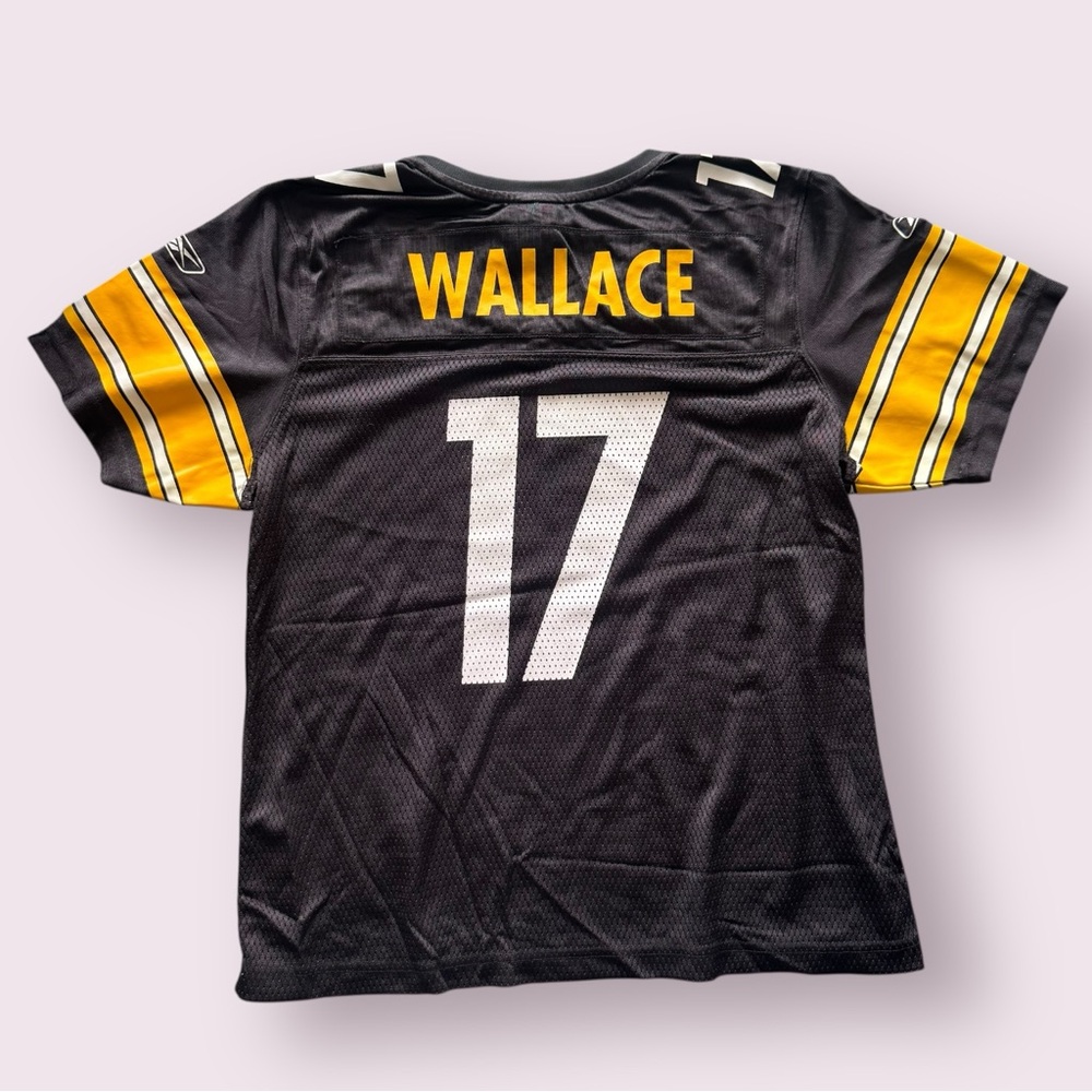 NFL Wallace #17 Black Pittsburgh Steelers Women’s Jersey Size M/L - Picture 4 of 9